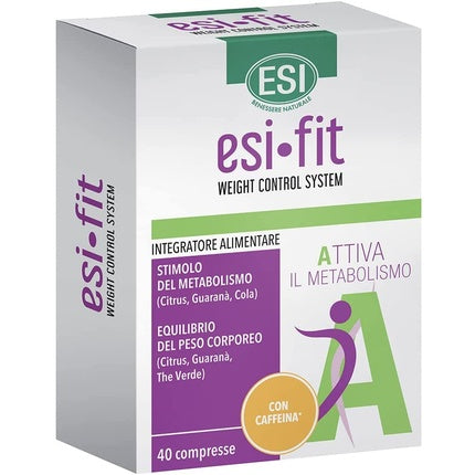 Supliment alimentar, Trepatdiet-Esi, ESI FIT ACTIVA cu cafeină, 40 comprimate