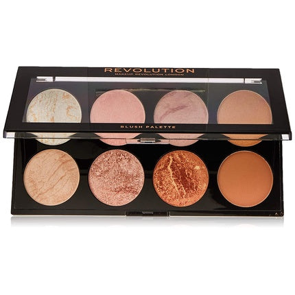 Paletă Blush Makeup Revolution Golden Sugar 8 culori 13g