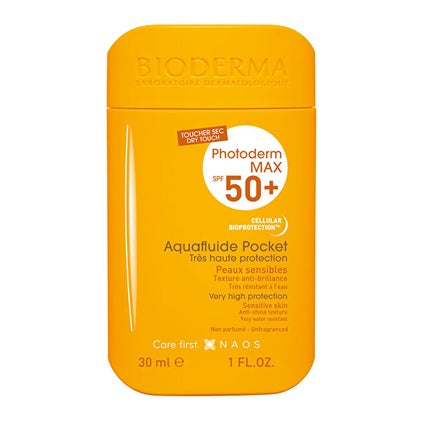 Fluide Solar pentru Față, Bioderma Photoderm MAX Aquafluide Pocket SPF 50+