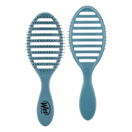 Perie păr uscare rapidă Wet Brush Speed Dry Arctic Blue - Design ventilat și peri ultra moi