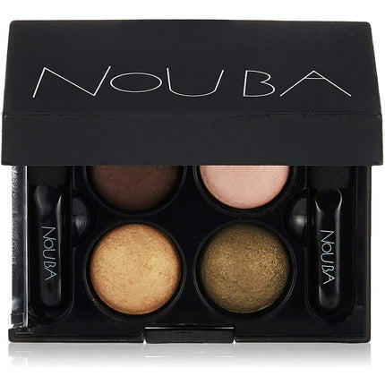 Fard de pleoape Noubashop, paletă 4 culori, 10g