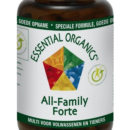Multivitamin Essential Organics All-Family Forte, Vitamina complexă pentru întreaga familie