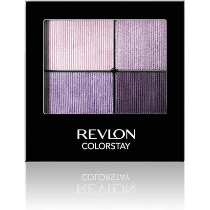Paletă Ombre de Pleoape Revlon ColorStay 16 Hour Eyeshadow Quad 530 Seductive (4 culori violet și mov)
