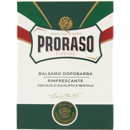 Balsam aftershave, Proraso, Green, 100 ml