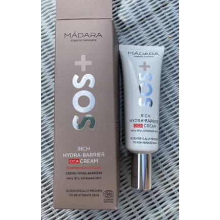 Cremă hidratantă, Mádara, SOS Rich Hydra Barrier CICA, 40ml