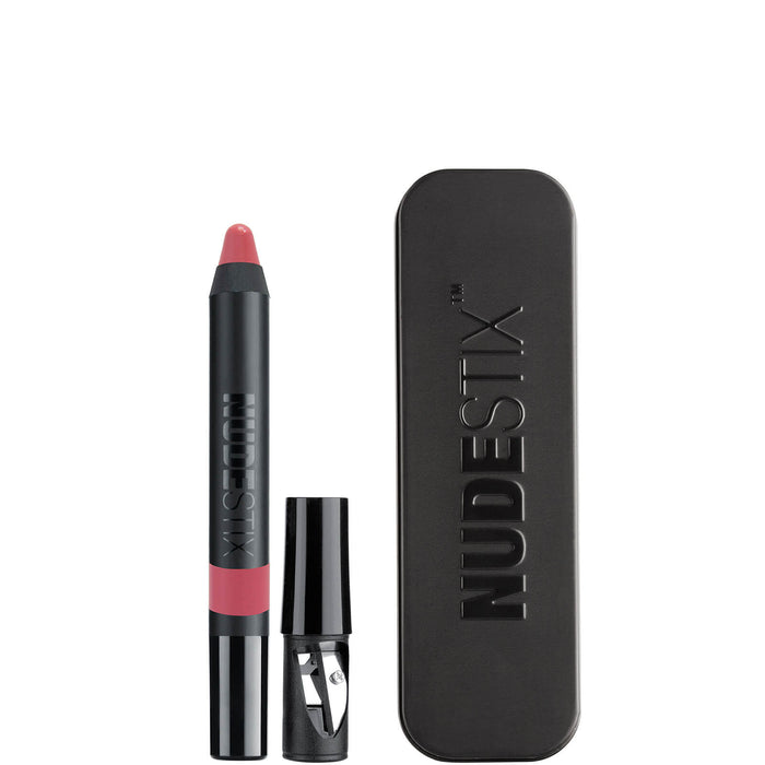 Balsam pentru buze și obraji Nudestix Gel Color, 2-în-1, nuanța Rebel, 2,8 g