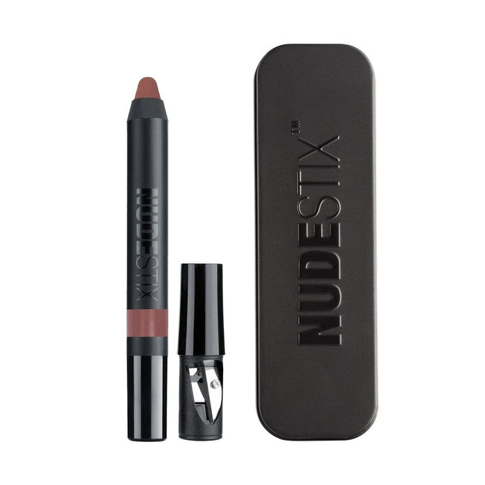 Creion de buze și fard de obraz 2-în-1 Nudestix Intense Matte, nuanța Frumoasă, 2.5 g