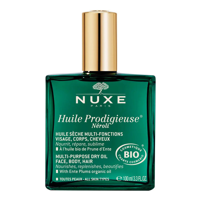 Ulei multifuncțional Nuxe Huile Prodigieuse Neroli, pentru față, corp și păr, 100 ml, tester