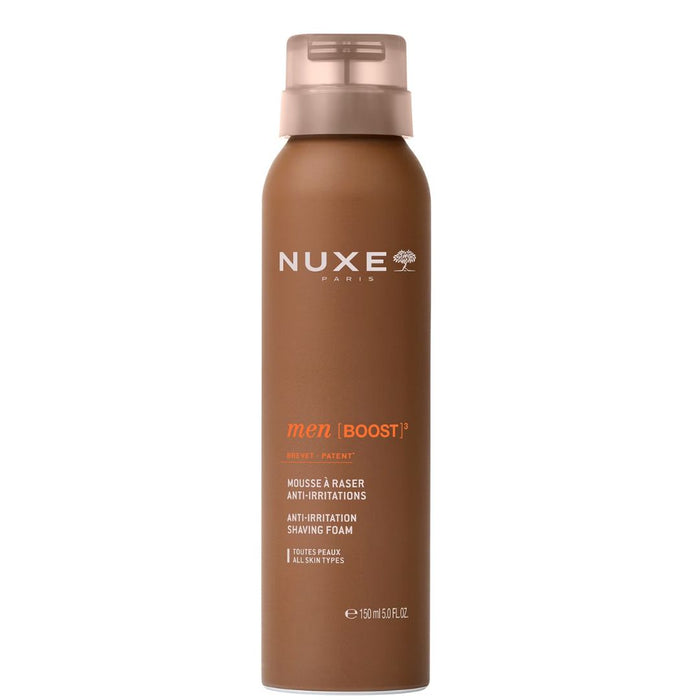 Spumă de ras Nuxe Men Boost, anti-iritare, pentru bărbați, 150 ml