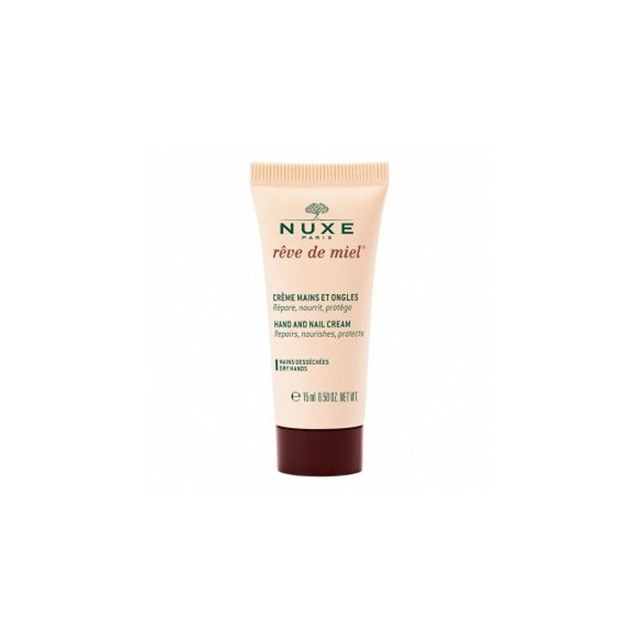Cremă de mâini Nuxe Rêve de Miel, hidratantă și reparatoare, miniatură 15 ml
