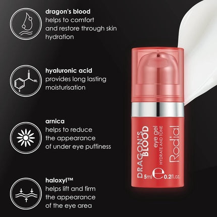 Gel Ochi, Rodial, Dragon's Blood, 5ml, Roșu