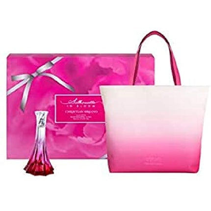 Set Parfum Christian Siriano Silhouette In Bloom, 100ml cu Pungă Roz