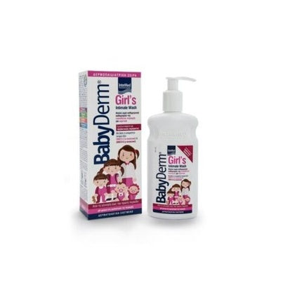Spălător intim Intermed Babyderm pentru fete, 300ml