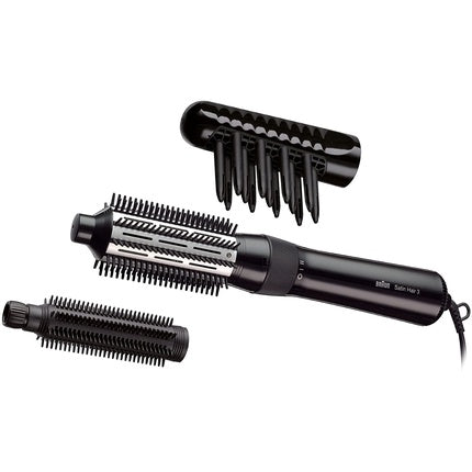 Perie aer cald, Braun Satin Hair 3 AS330, negru/argintiu