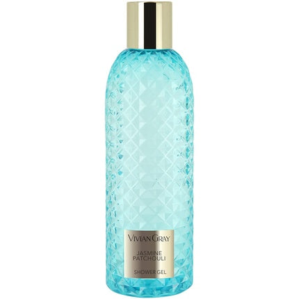 Gel de duș Vivian Gray Gemstone Jasmine & Patchouli, 300ml, albastru