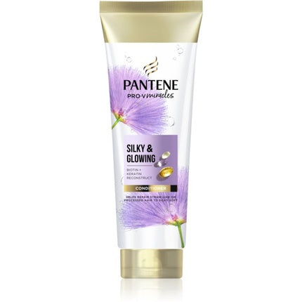 Pantene Prov Miracles Silky & Glowing Replenishing Balm, Balsam cu Keratină, 160 ml