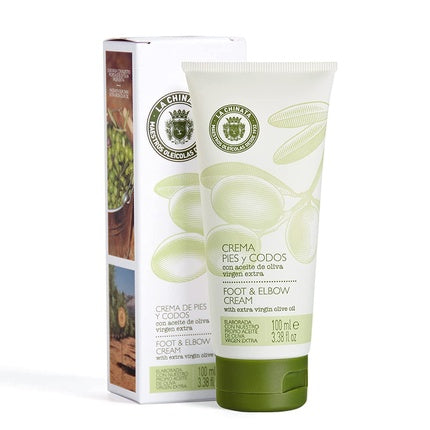 Cremă picioare și coate, La Chinata, 100ml, alb-verde