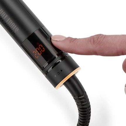 Fier de ondulat Hot Tools Black Gold Digital Curling Iron 32mm