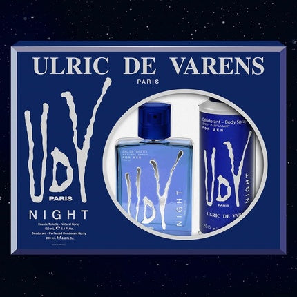 Set cadou bărbați, Ulric de Varens, Night, albastru