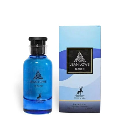 Maison Alhambra Jean Lowe Azure Eau de Parfum, 100 ml, sticlă albastră