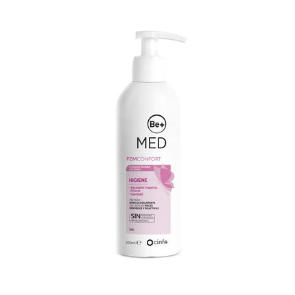 Gel Intim Be+ Femconfort, 200ml - Hidratează și Igienizează