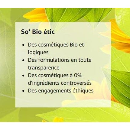 Gel de duș bărbați, Léa Nature So'Bio étic, tonifiant, 200ml
