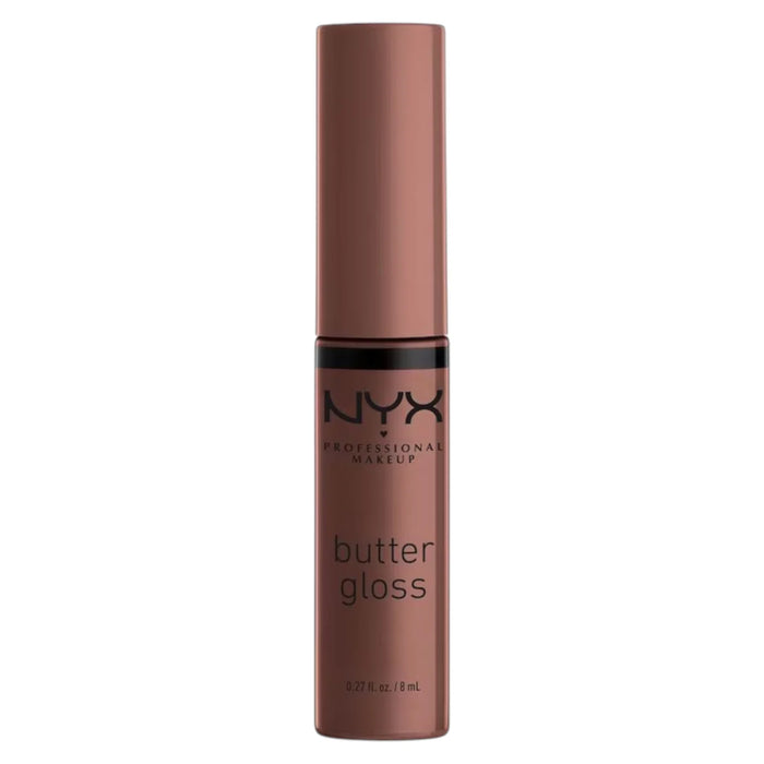 Luciu de buze Nyx Intense Butter Gloss, nuanța Biscuit cu ghimbir, 8 ml