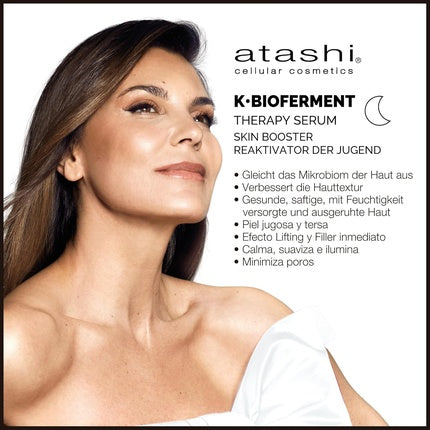 Crema de zi Atashi Skin Booster, 50ml, Anti-îmbătrânire