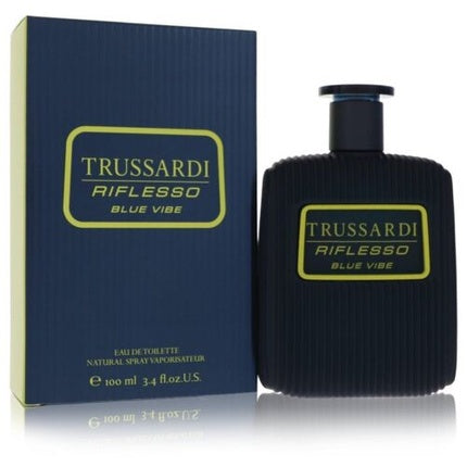 Apă de toaletă, Trussardi, Riflesso Blue Vibe, 100 ml, albastru