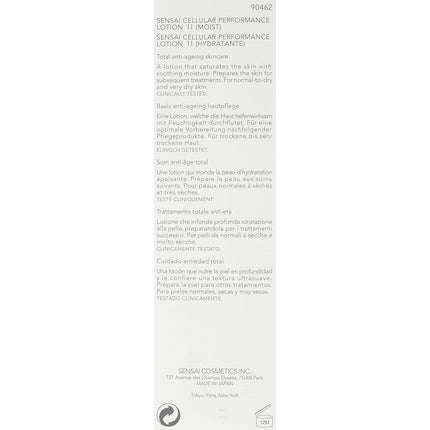 Lotiune pentru fata, Sensai, Cellular Performance Moist Lotion II, 125ml