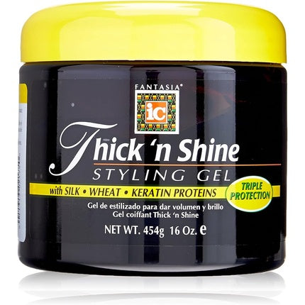 Gel de par, Fantasia, Thick 'N Shine, 473ml