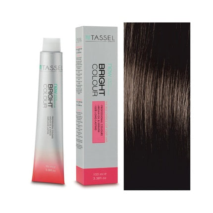 Vopsea de păr Eurostil New Bright Colour 677, Culoare: Maro cenușiu închis