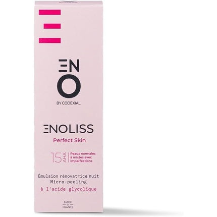 Emulsie de noapte Codexial Enoliss Perfect Skin 15 AHA Micro-Peeling, 30ml