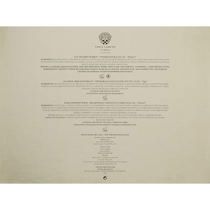 Set Parfum, Vince Camuto, Terra Extreme, maro