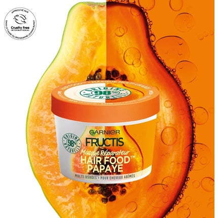 Masca de păr Garnier Fructis Hair Food Papaya, 390ml