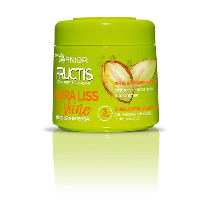 Masca de păr Garnier Fructis Hydra Liss, 300ml