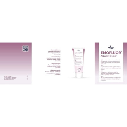Gel Protecție Dinti Sensibili, Emofluor, Îngrijire Intensivă, 90g