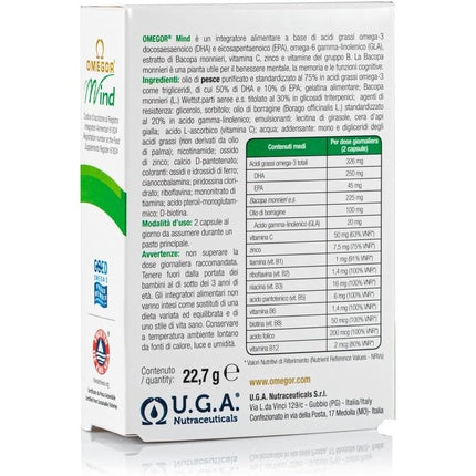 Supliment Omega 3 Omegor Mind 30 Capsule