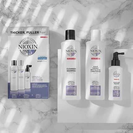 Șampon Nioxin 3-Part System 5, tratament păr subțire, 300ml
