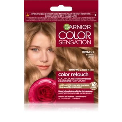 Vopsea de păr Garnier Color Sensation - Biondo, Retouch Fără Amoniac, 51 g