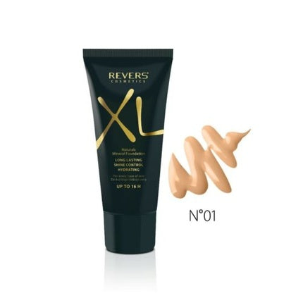 REVERS XL Natural Mineral Foundation, 01 Natural, 30ml
