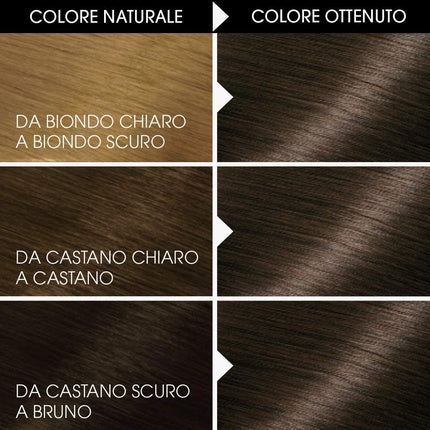 Vopsea de păr, Belle Color, 4.03 Castaniu Deschis, cremă