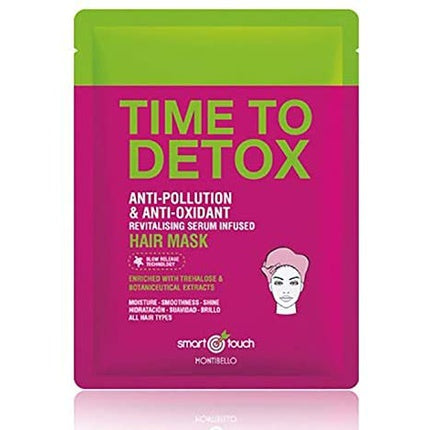 Mască de păr Montibello Smart Touch Time To Detox, Roșu, 30 ml