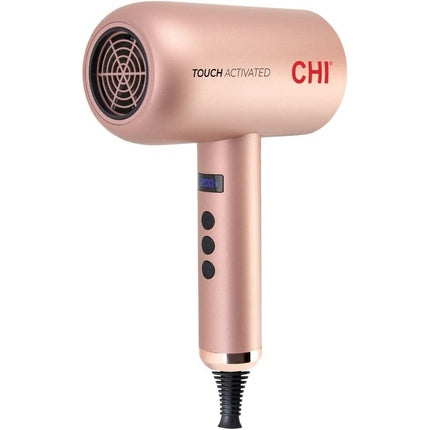 Aspirator de păr CHI Touch Activated Travel Hair Dryer, roz, design compact