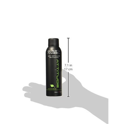 Șampon uscat, Attitude, Dirty Angel, 200ml, negru