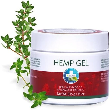Gel masaj, Annabis, Hemp, 330ml, fără THC