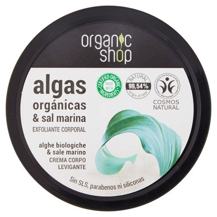 Exfoliant corp Organic Shop, Atlantic Alge, crem