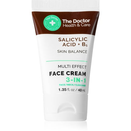 Cremă Facială Dr. MAER cu Acid Salicilic și Vitamina B5, 40 ml