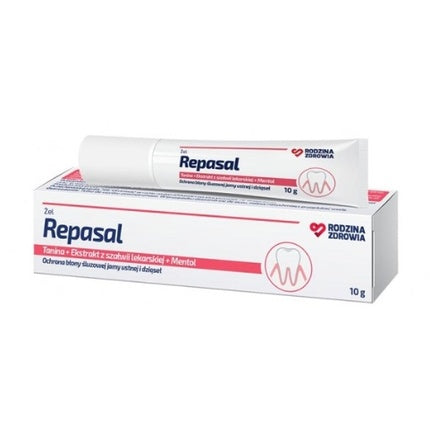 Gel Repasal, Family Health, 10g, Extract de ginseng și mentol
