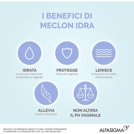 Emulgel Vaginal, Alfasigma Meclon Idra, Hidratare Intensă, 7 Doză Unică x 5ml